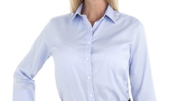 Women's Three-Quarter Sleeve Twill Shirt